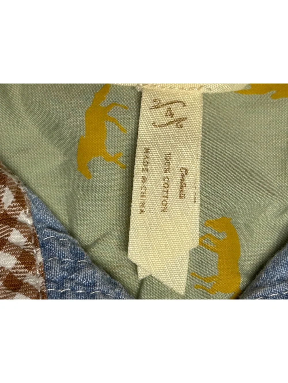Matilda Jane Girls' Denim Button-Up Shirt Size 4T